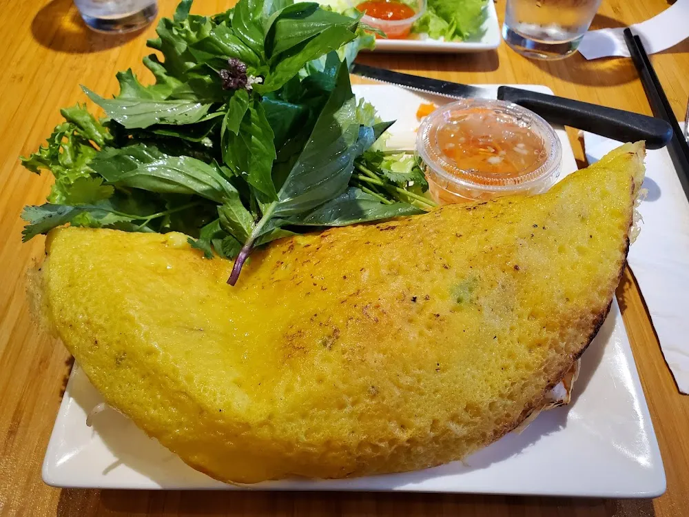 Crispy Vietnamese Crepe